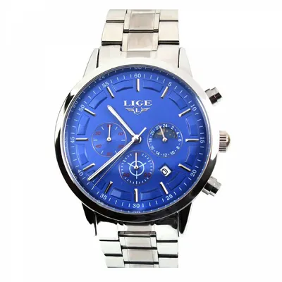 Часы наручные мужские / часы в подарок мужчине/ кварцевые с металлическим  браслетом/ с хронографом. - купить с доставкой по выгодным ценам в  интернет-магазине OZON (639520363)