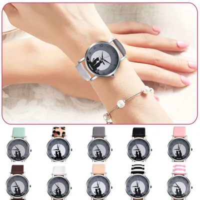 Купить элегантный наручные часы для девушек мятный ремешок в Украине |  Интернет-магазин подарков Ларец