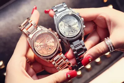 Женские наручные часы со стеклянной тканью, сменные аналоговые декоративные  круглые милые стильные модные женские часы для девушек | AliExpress