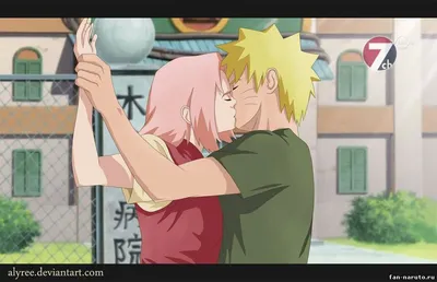 Скачать обои love, game, Naruto, Sakura, anime, kiss, ninja, asian, раздел  сёнэн в разрешении 640x1136