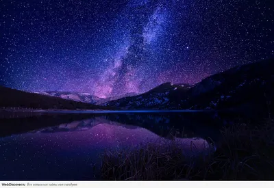 Иранское небо ночью