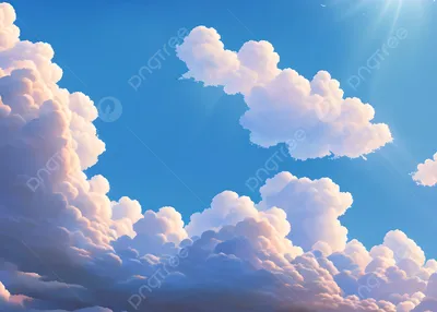 Голубое Небо Облаками Лучах Солнца Широкая Панорама Естественного Облачного  Фона стоковое фото ©wildman 574134906