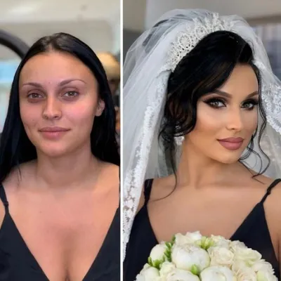 Разные люди: как до и после макияжа выглядят невесты из Индонезии