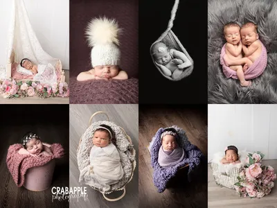 Newborn Photo Round Up :: Baby Girls · Crabapple Photography