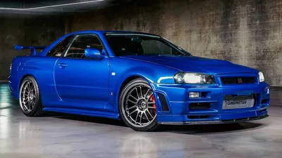 Nissan R34 Skyline Driven By Paul Walker In Fast And Furious Heads To  Auction