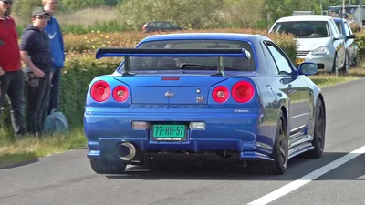 R34 Nissan Skyline GT-R V-Spec Makes Over 500whp On Pump Gas!