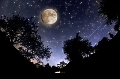 Рисунок звезды на небе - 71 фото