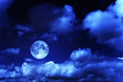 Картинки луна ночное небо (69 фото) » Картинки и статусы про окружающий мир  вокруг