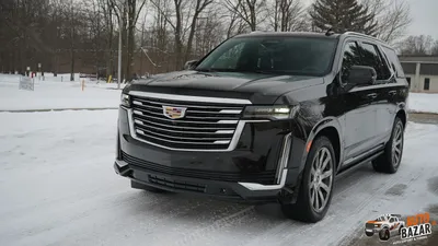 Новый Cadillac Escalade с огромным дисплеем и пневмоподвеской добрался до  России — Motor