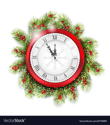 Часы новогодние – купить в интернет-магазине HobbyPortal.ru с доставкой