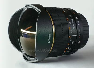 Объектив Bower 8/f3.5 Fish-eye CS Рыбий глаз