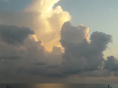 Облака над морем :: Allex Anapa – Социальная сеть ФотоКто