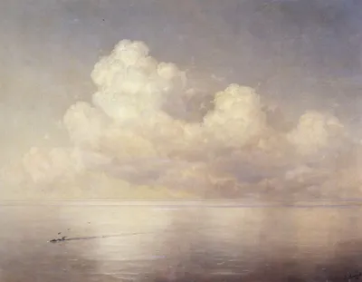 Ватные облака над морем - Картинки - Галерея - Все Вместе