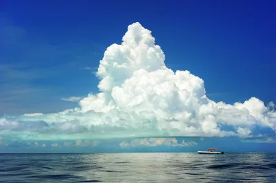 Картина \"Облака над морем. Штиль\" Ивана Константиновича Айвазовского |  Артхив