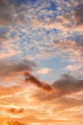 Облака на закате | Пикабу