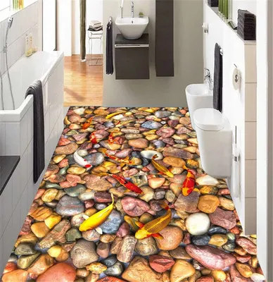 Devoted Endless Stone 3D Floor Mural Photo Flooring Wallpaper Home Print  Decor | eBay