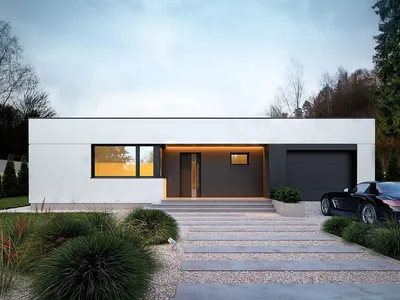 Проект одноэтажного дома Монтерей 150м² | Inteq Haus