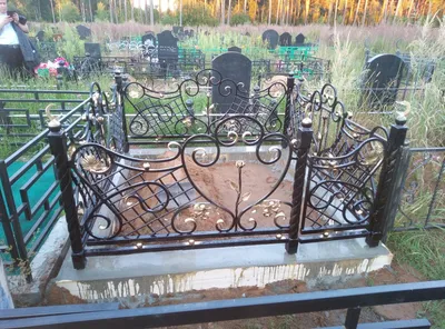 Виды оград и особенности кованых оград на кладбище