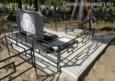 Ограды на могилу на кладбище по цене от 395 руб за п. м. в Брянске -  Благодел