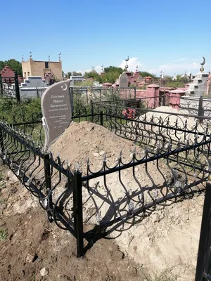 Кованые ограды на могилу в Асино - изготовление кованых оград по низкой цене