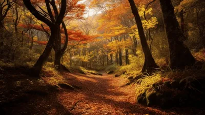 Красота осеннего леса - какие изменения происходят осенью в лесу | Растюша  | Дзен