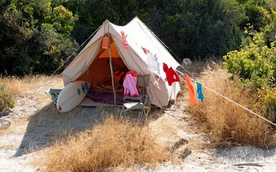 Обзор туристической палатки