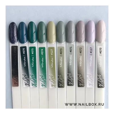 Гель-лак InGarden X-Gel №074 (Болотный зеленый), 8 мл купить в магазине  NailBox за 279 р. и другие ingarden бренда InGarden