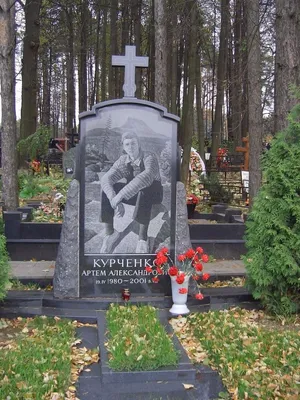 Памятник в виде креста купить в Минске — Цены и фото