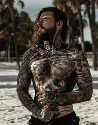 Топ самых крутых парней тату-моделей | AltVision | Дзен