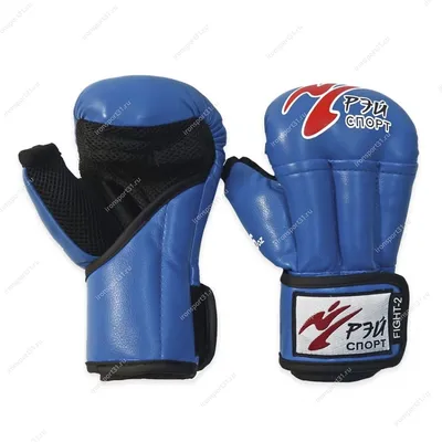 Перчатки для рукопашного боя Рэй-спорт Fight-2, кожа (синий) - купить |  лучшая цена в Интернет-магазине IronSport, Белгород и Россия
