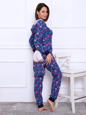 пижама комбинезон с карманом на попе | AliExpress