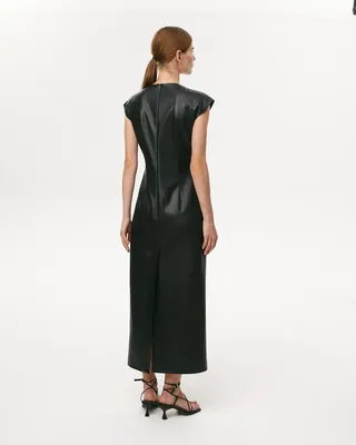 Платье женское oodji 18L11007 черное 40/170 - отзывы на маркетплейсе  Мегамаркет