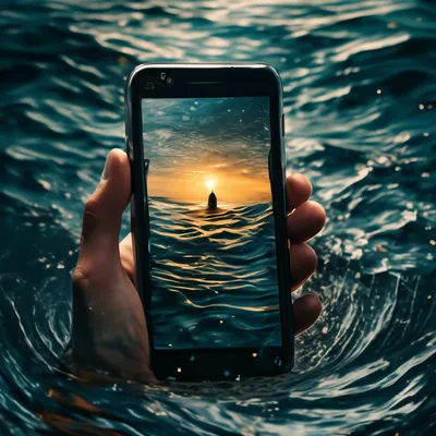 Фото под водой на телефон фото