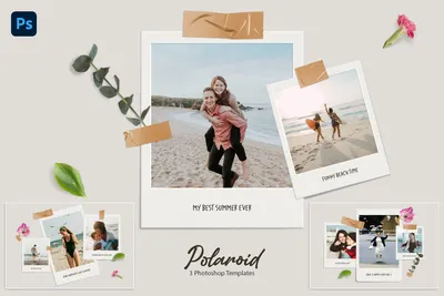 Polaroid Photo Templates - Design Cuts