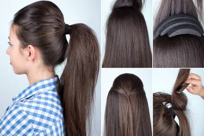 Красивые, легкие и простые прически на средние волосы на каждый день с |  для волос | Постила