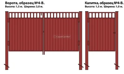 Ворота из профлиста с элементами ковки - Магазин автоматики и комплектующих  ДляВорот.рф