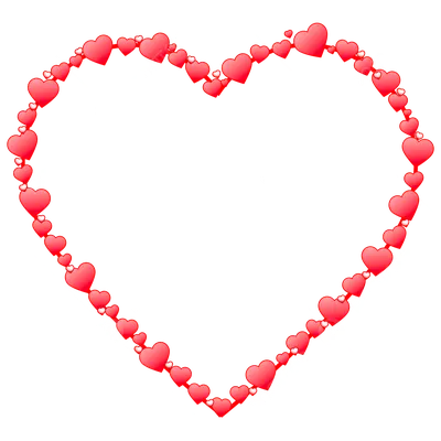 сердце рамка клипарт вектор PNG , сердце, валентинка, клипарт сердце рамка  PNG картинки и пнг рисунок для бесплатной загрузки