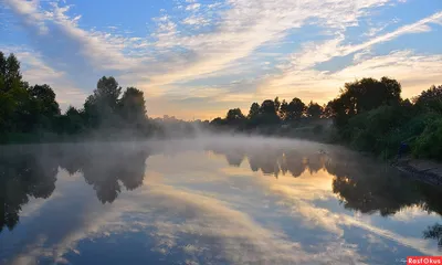 Рассвет над рекой» / Десна, раннее утро