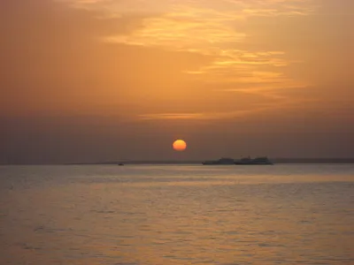 Рассвет на море. Восход солнца в Хургаде - Itonga.ru