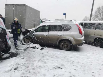 Пьяный водитель электрокара протаранил семь авто на Дмитровском шоссе —  15.12.2023 — В России на РЕН ТВ