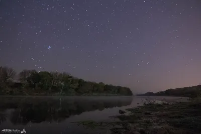 Ночные фотографии в окрестностях реки Волги | Пикабу