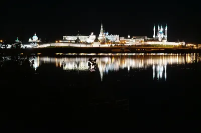 Вид на реку ночью (50 фото) - 50 фото