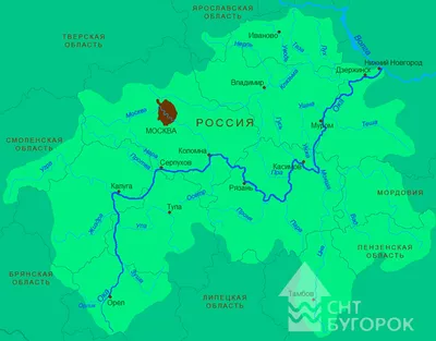 Река Ока: где находится на карте России, откуда берет начало, куда впадает,  фото, отзывы туристов