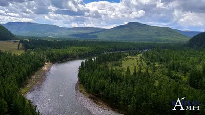 Фото реки Оки. Русский пейзаж. Река течет, речной вид