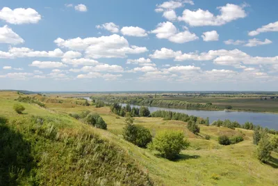 Древний русский город Касимов. Вид с реки Оки стоковое фото ©v.anisimov  268632838