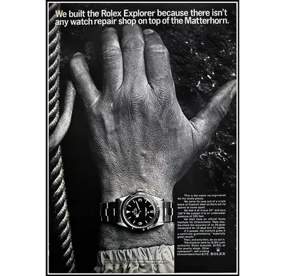 Винтажная реклама часов, как отдельный вид искусства.. Когда Rolex, AP и  Patek не были только игрушками для богатых | Мой Часовой Блог | Дзен