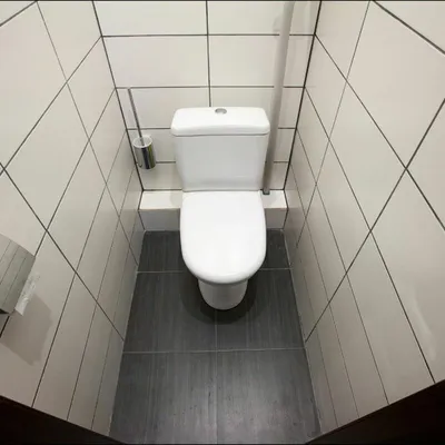 Ремонт и отделка туалета в хрущевке под ключ, цена от 13000 руб. - компания  Титан Ремонт