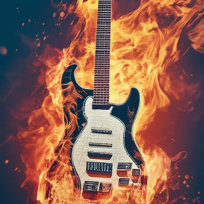 Бас-гитара HOMAGE HEB710RD (красно-белая) — Гитары — Рок-магазин атрибутики  Castle Rock