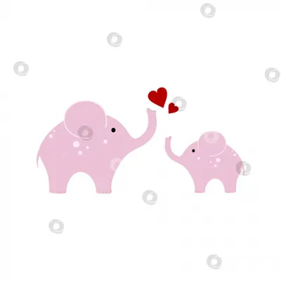 Современное искусство неоновой синий фон розового слона семья/дети Стоковое  Изображение - изображение насчитывающей изолировано, ультрамодно: 171550455