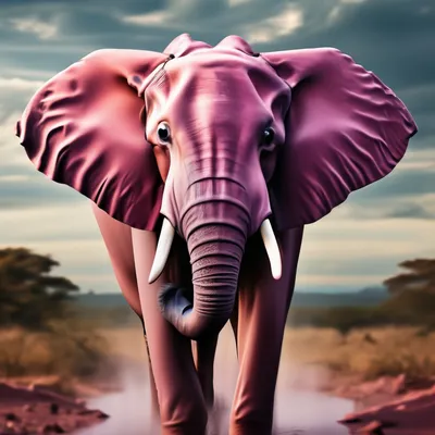 Розовый слон картинки - 42 фото